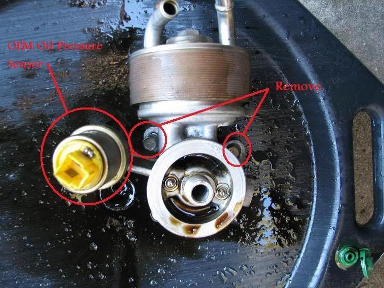 Installing an oil cooler on an RB25DET